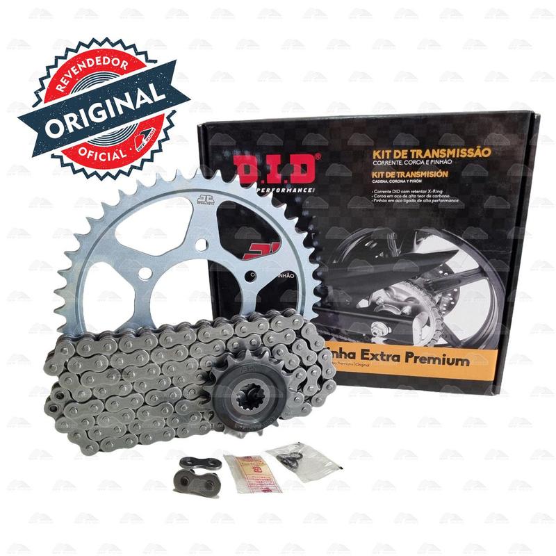 Kit Transmissão C/ Retentor Did Kawasaki Z900 2017 a 2023 - 44/15t